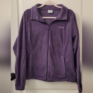 Columbia zip front fleece
